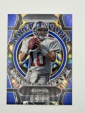 2025 Panini Prizm Black Kaleidoscopic Eli Manning #6 card