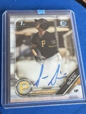 Sammy Siani 2019 Bowman Draft Chrome Picks Autograph card
