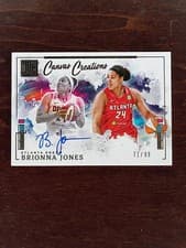 2025 Panini Impeccable WNBA Canvas Creations Brionna Jones #3 card