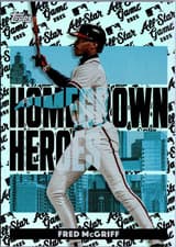 2025 Topps All Star Game Homegrown Heroes Fred McGriff #HH-16 card