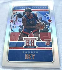 Saddiq Bey 2020-21 Panini Chronicles Base Set card