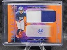 2025 Panini Origins Rookie Jumbo Jersey Autographs Abdul Carter #2 card