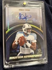 2024 Panini Luminance Shutter Signatures Vince Young #SS-VYG