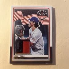 2025 Panini Stars & Stripes USA Materials Henry Ford #USA-HF