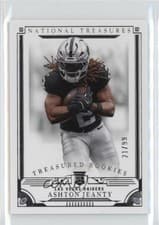 2025 Panini National Treasures Treasured Rookies Ashton Jeanty #21