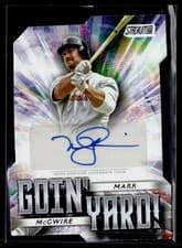 2025 Stadium Club Goin' Yard Autographs Mark McGwire #GYA-MMC card