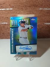 2025 Topps Chrome All-Etch Autographs Jasson Dominguez #CAE-JD card