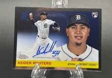2025 Topps Chrome Platinum Autographs Keider Montero #CPA-KMO card