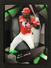 2026 Topps Chrome Black Depth of Darkness Elly De La Cruz #DOD-15 card