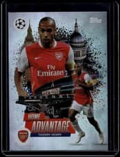2025-26 Topps UEFA Club Competitions Home Pitch Advantage Thierry Henry #HP-11 card