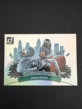 Jalen Hurts 2025 Panini Donruss Downtown Horizontal card