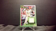 2025 Topps Update 1990 Topps Baseball Relics Bryce Harper #90RU-BH card
