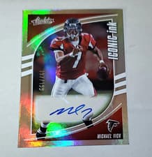 2025 Panini Absolute Iconic Ink Michael Vick #II-MVK
