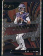 2025 Panini Select Phenomenon J.J. McCarthy #18 card