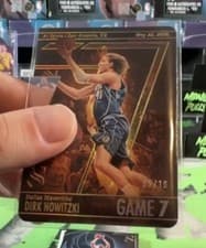 2024-25 Panini Silhouette Game 7 Dirk Nowitzki #10 card