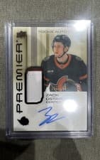 2024-25 Upper Deck Premier Acetate Auto Patch Rookies Zack Ostapchuk #AR-ZO card