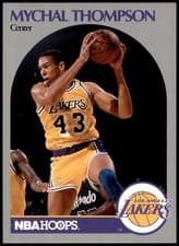 Mychal Thompson 1990-91 Hoops Base Set card