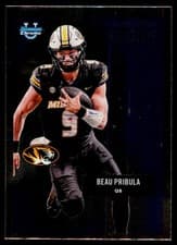 2025 Bowman University Chrome 1955 Bowman Football Beau Pribula #55AV-24 card