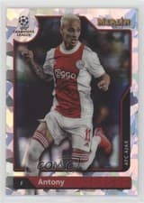 Antony 2021 Topps Merlin Chrome UEFA card