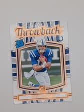 2025 Donruss Rated Rookie Throwback Riley Leonard #33 card