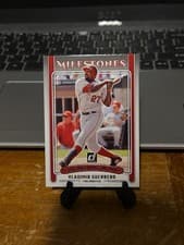 2025 Donruss Milestones Vladimir Guerrero #9 card