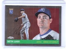 2025 Topps Chrome Platinum Base Set Seth Lugo #60 card