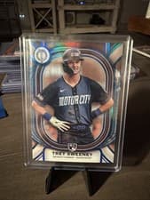 2025 Topps Tribute Base Set Trey Sweeney #83 card