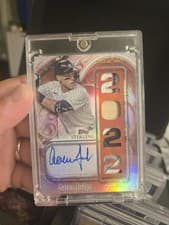 2025 Topps Sterling Awards Autographed Relics Aaron Judge #SA-AJ card