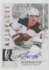 Jacob Middleton 2025-26 Upper Deck Artifacts Autofacts card
