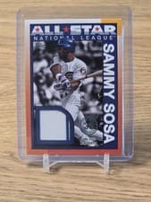 2025 Topps 1990 Topps Baseball All-Star Relics Sammy Sosa #90ASR-SS card