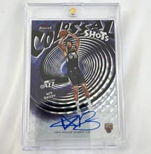 2025-26 Finest Colossal Shots Autographs Ace Bailey #CS-AB card