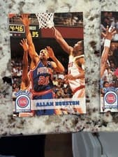 1993-94 Hoops Base Set Allan Houston #332