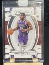 Davion Mitchell 2021 Panini Flawless card