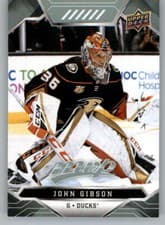 John Gibson 2019 Upper Deck MVP card