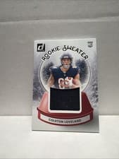 2025 Donruss Rookie Holiday Sweater Colston Loveland #SWE-CLD card