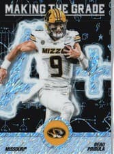 2025 Bowman University Best Making the Grade Beau Pribula #MG-9 card