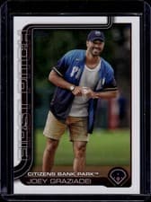 2025 Topps 2024 First Pitch Series Two Joey Graziadei #FP2-1 card