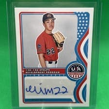 Eli Martinez 2025 Panini Stars & Stripes 13U/14U National Team Signatures card