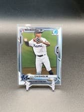 Jazz Chisholm 2021 Bowman Chrome card