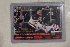 2025-26 Upper Deck UD Canvas Program of Excellence Matthew Schaefer #C-259 card