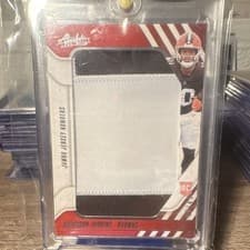 2025 Panini Absolute Jumbo Jersey Number Quinshon Judkins #JJN-QJS card