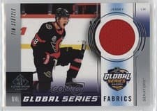 2024-25 SP Game Used 2023 Global Series Sweden Fabrics Tim Stutzle #GSF-TS card