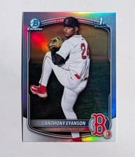 Anthony Eyanson 2025 Bowman Draft Chrome card