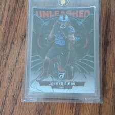 2025 Donruss Unleashed Jahmyr Gibbs #12 card