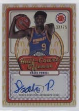 Drake Powell 2024 Topps Chrome McDonald's All-American Half-Court Offense Signatures Refractor card