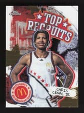 2025 Topps Chrome McDonald's All American Top Recruits Chris Cenac Jr. #TP-11 card