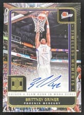 2025 Panini Impeccable WNBA Timeless Moments Signatures Brittney Griner #8 card