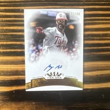 2026 Topps Tier One Retro 2011 Base Autographs Byron Buxton #R11A-BB card