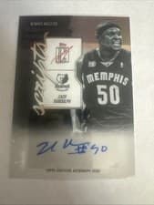 2025-26 Topps Signature Class Shadow Scripts Zach Randolph #SS-ZR card