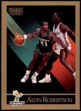 1990-91 SkyBox Base Set Alvin Robertson #165